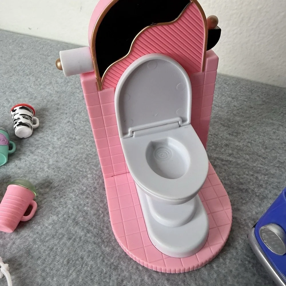 LOL Surprise Doll Babies Accesories Toilet Tour Car Toy Bags Glasses Lot